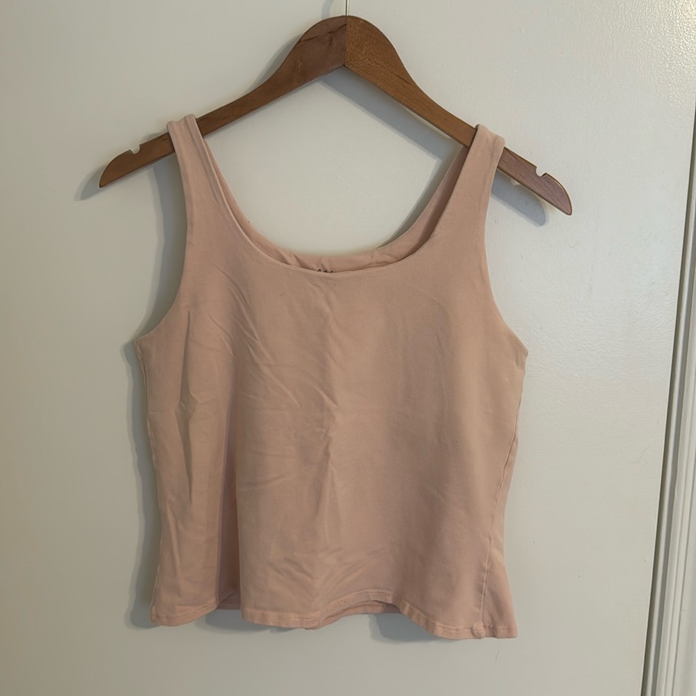 Shelf Bra Cropped Tank